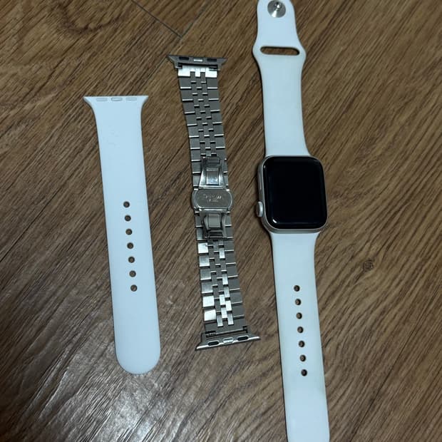 애플워치5 40mm GPS+Cellular 실버