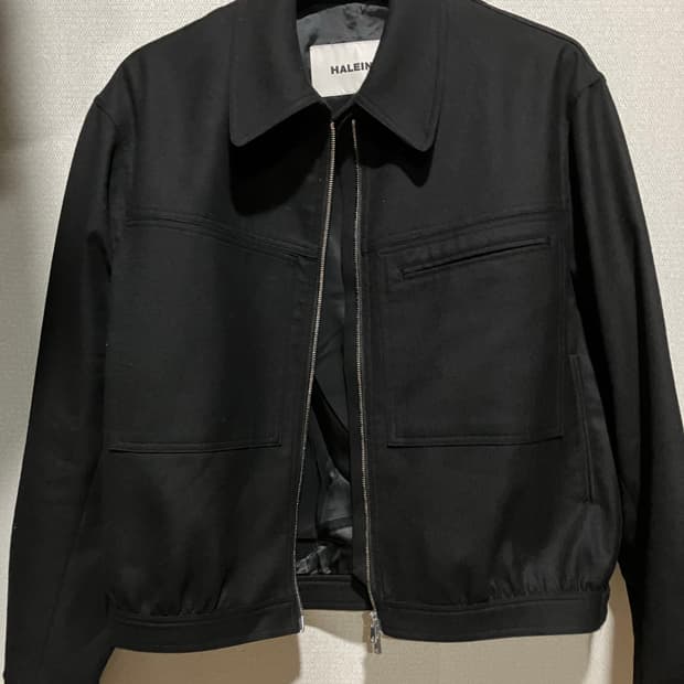 알렌느 3D 디테일 울 숏자켓 [2]