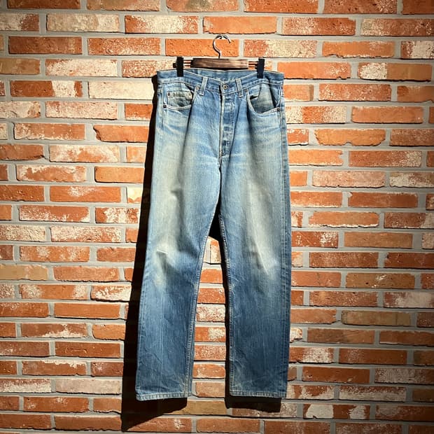 80s USA 빈티지 리바이스 501 데님 팬츠