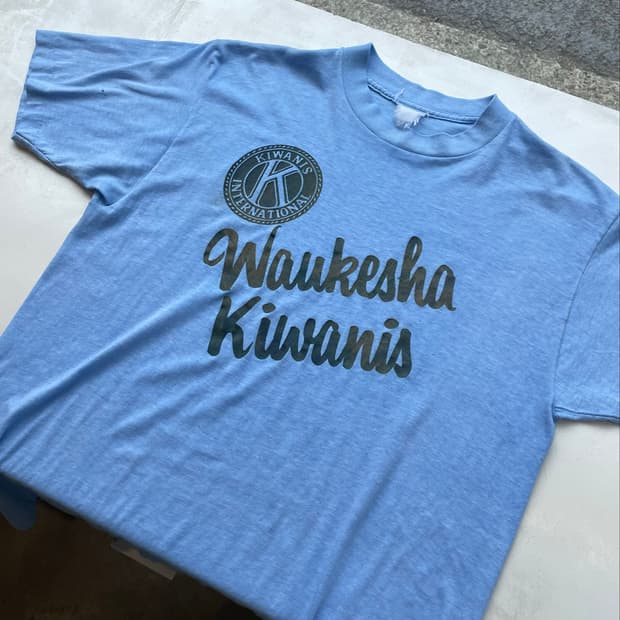 80‘s USA “Waukesha Kiwanis” T-shirt