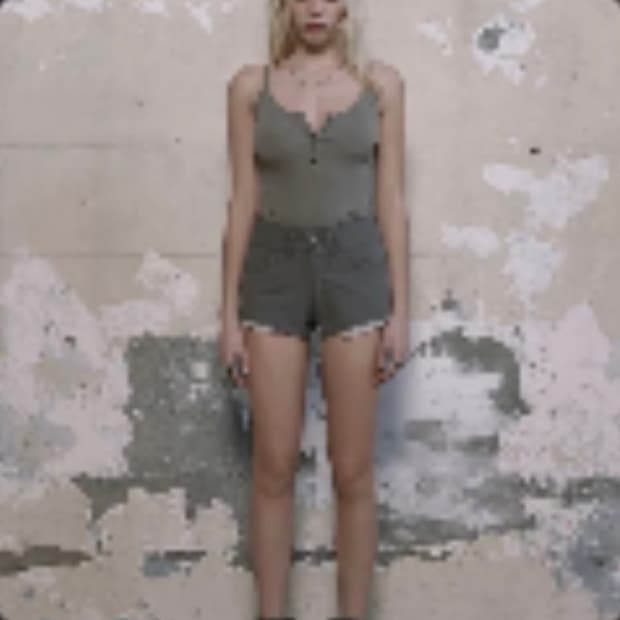 보헤미안서울 PIGMENT WASHED SHORT