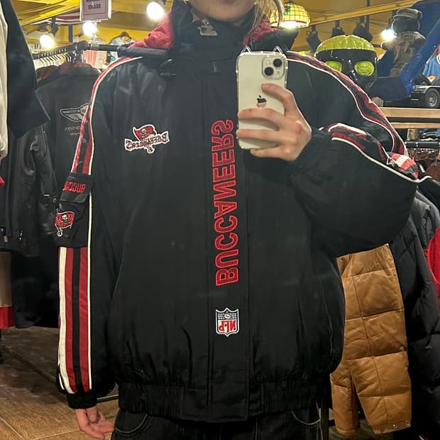 [HI] 스타터 패딩 블랙