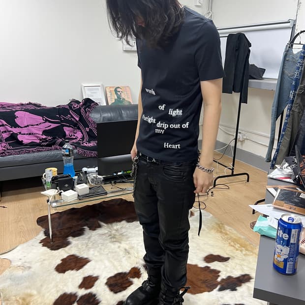 앤 드뮐미스터 23AW BAPTIST 프린트 티셔츠