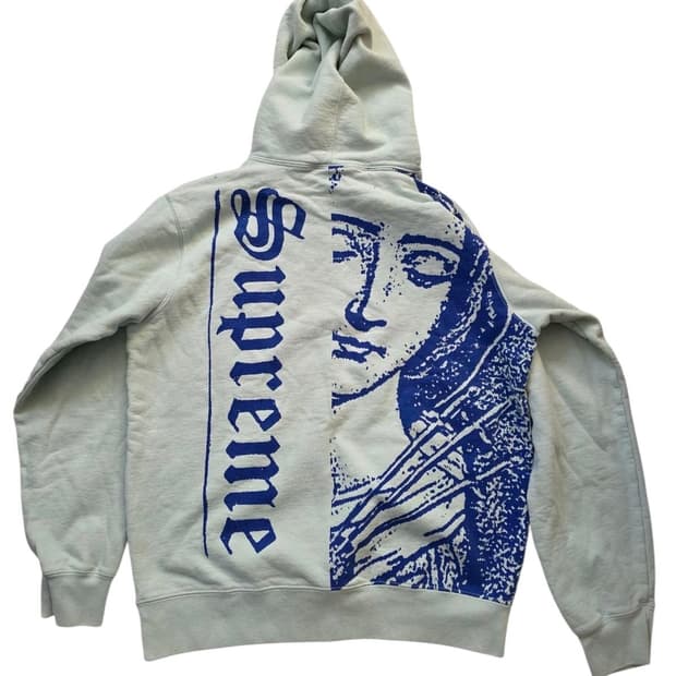 SS20 슈프림 메리 후드티