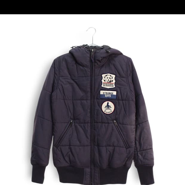 HYSTERIC GLAMOUR 히스테릭 글래머 히글 와팬 패딩 아우터