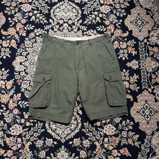 Gap 갭 카키스 M-65 쇼츠 반바지 33