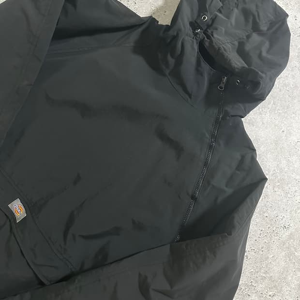 Dickies 사선 지퍼 퀼팅 아노락 자켓