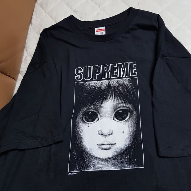 슈프림 마가렛킨 반팔 티셔츠 블랙 24SS