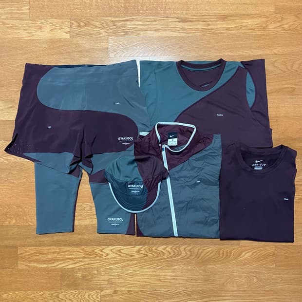 [M] 나이키 갸쿠소우 러닝 풀셋트 6종