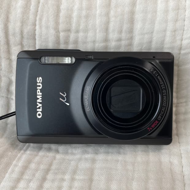 올림푸스 뮤 7050 블랙 빈티지디카