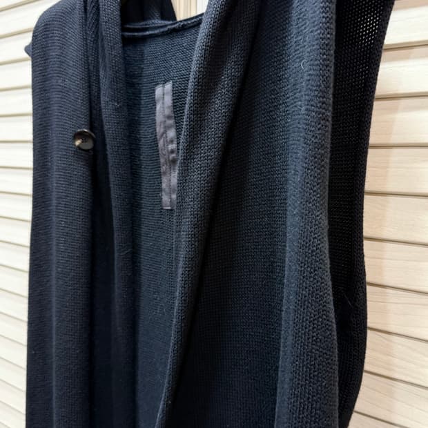 Rick Owens 롱슬리브 후드 가디건