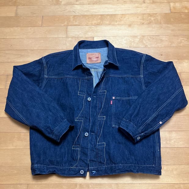 브론슨 44806 셀비지 데님 자켓 
