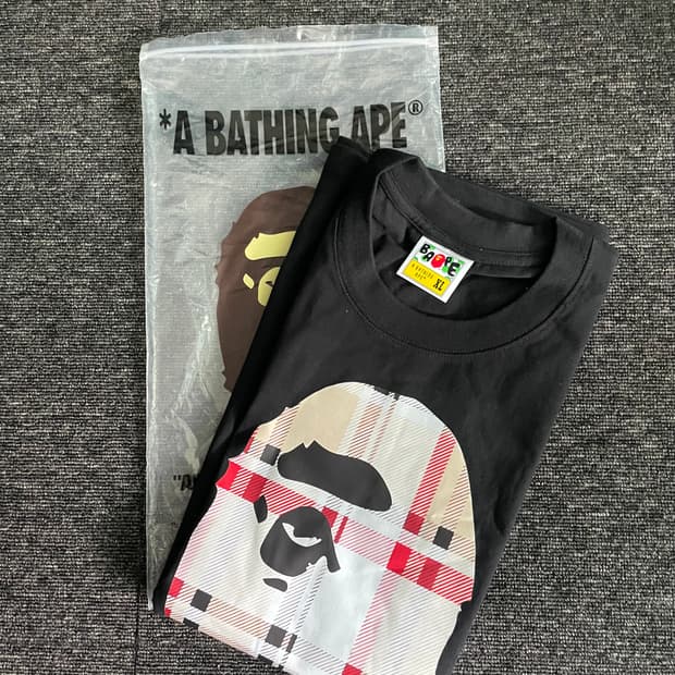 베이프 버버리 반팔티