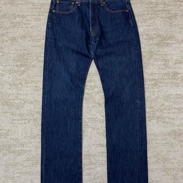 [32] 00s Levis 리바이스 501 리지드 생지 청바지 데님 진