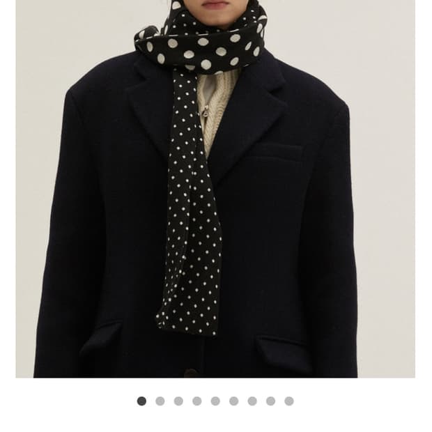 positany 포지타니 도트 머플러 