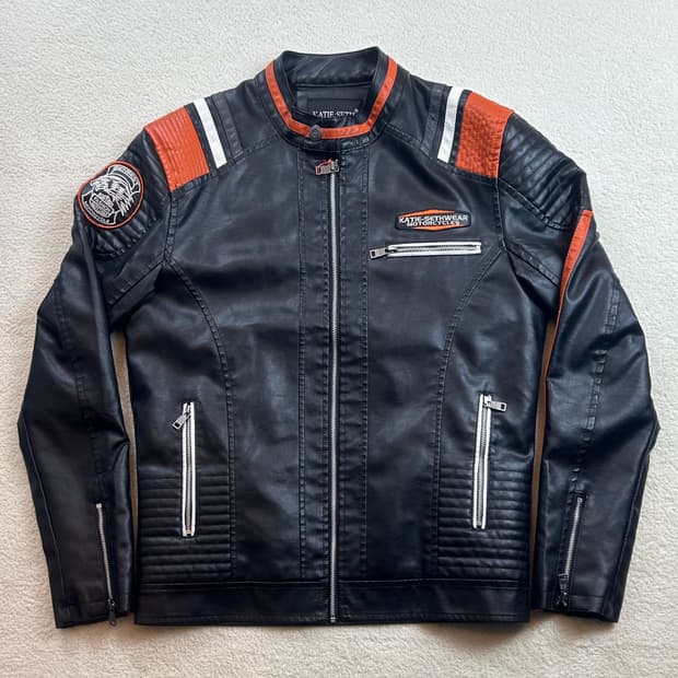 빈티지 라이더 가죽자켓