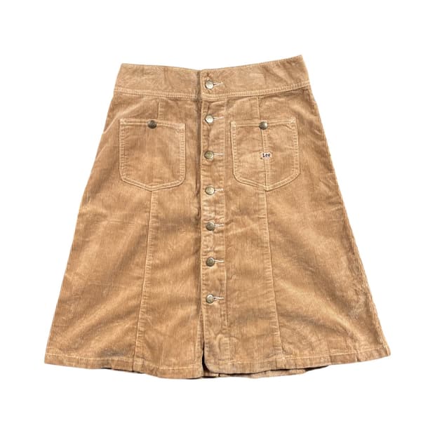 lee 골덴 베이지 스커트 