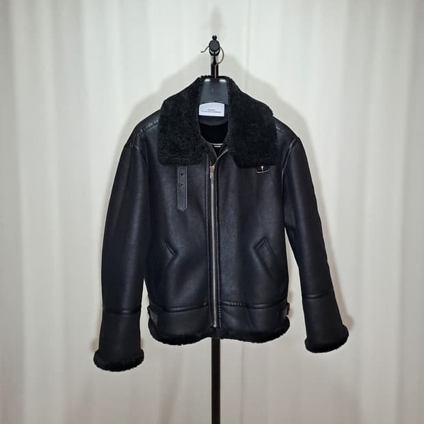 (새상품급) 킨록 23FW 비건레더 무스탕 100 A982