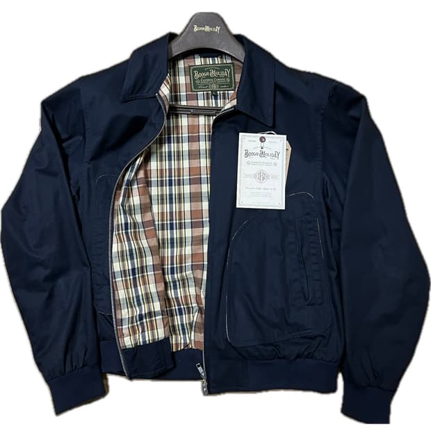 [부기홀리데이] SWING TOP JACKET (NAVY)