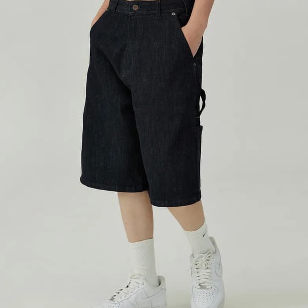 버나드 7907 카펜터 버뮤다 그린캐스트 쇼츠팬츠