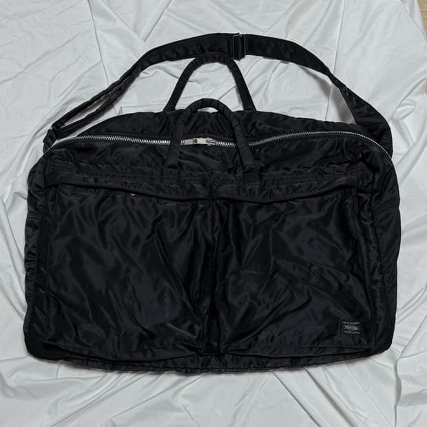 초대형 요시다포터 탱커 여행용 더플백 L BK