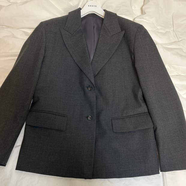 그로브 자켓 그레이