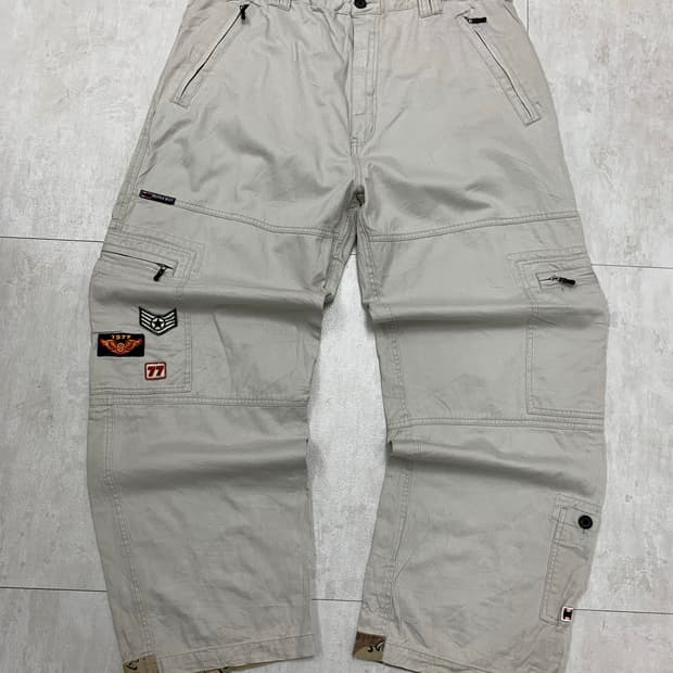 Bugleboy 베이지 카고 팬츠 #446