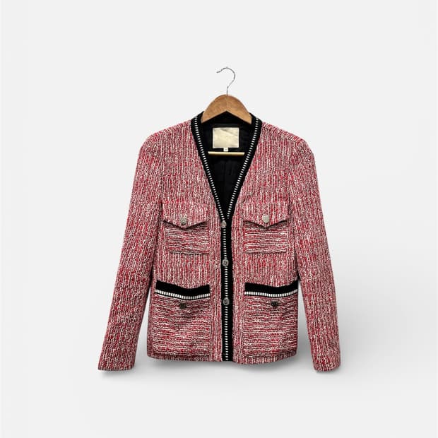 마쥬 maje 트위드 자켓 36사이즈 (이시영자켓)