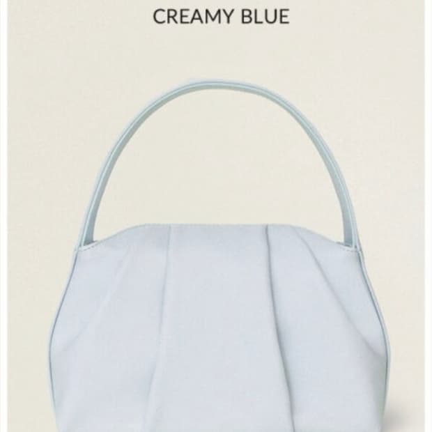 아뜰리에 드 루멘 팡틴백 크리미블루 새상품 가격인하