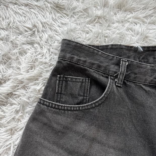 SLOGAN 빈티지 버뮤다팬츠 빈티지버뮤다팬츠 보세 반바지 L 32