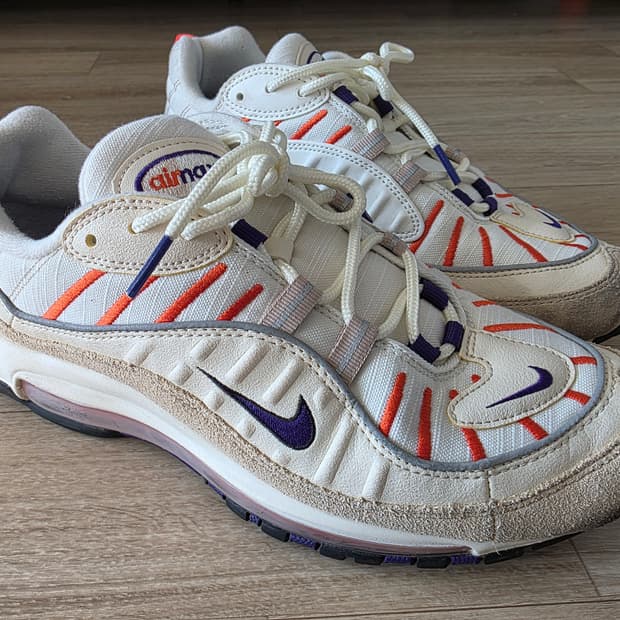 Nike Air Max 98 Sail Court Purple
