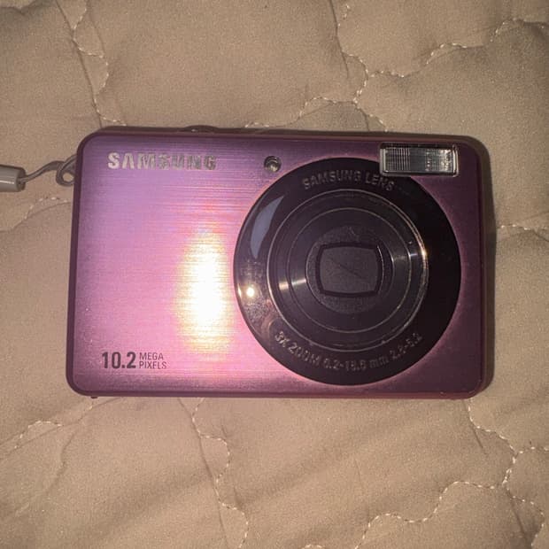삼성 VLUU PL50 핑크 10.2MP 디카