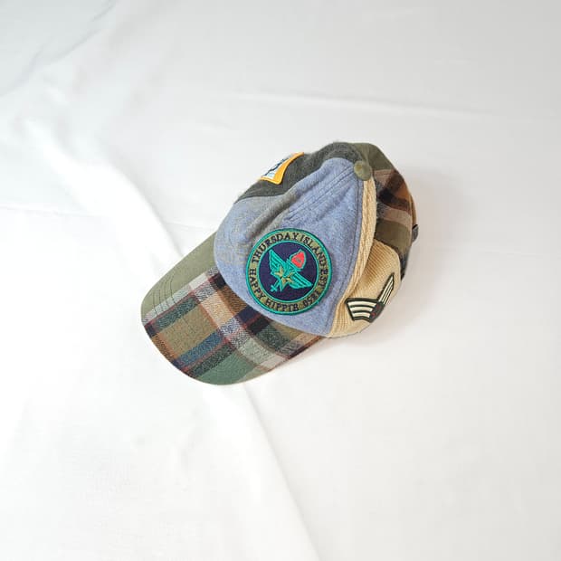 서스데이 아일랜드 빈티지 아크릴 모자 볼캡 L