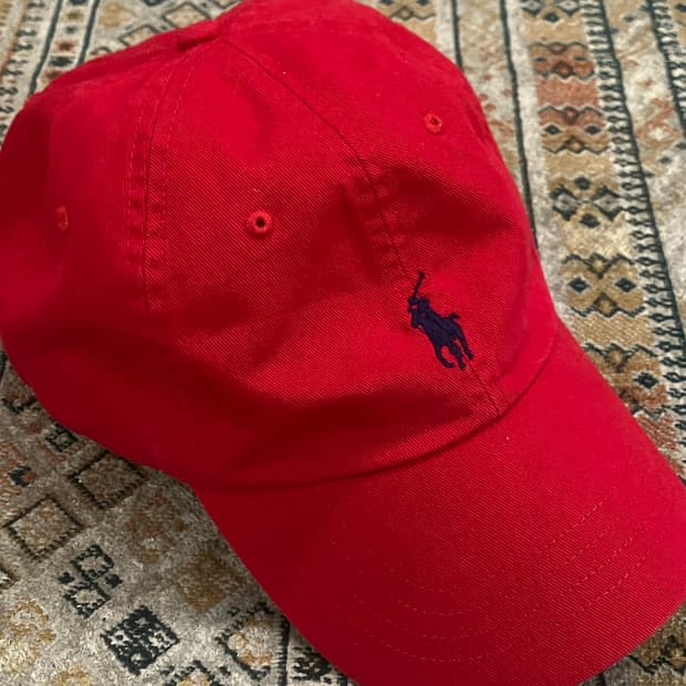 폴로 랄프로렌 볼캡 레드  #csz2410