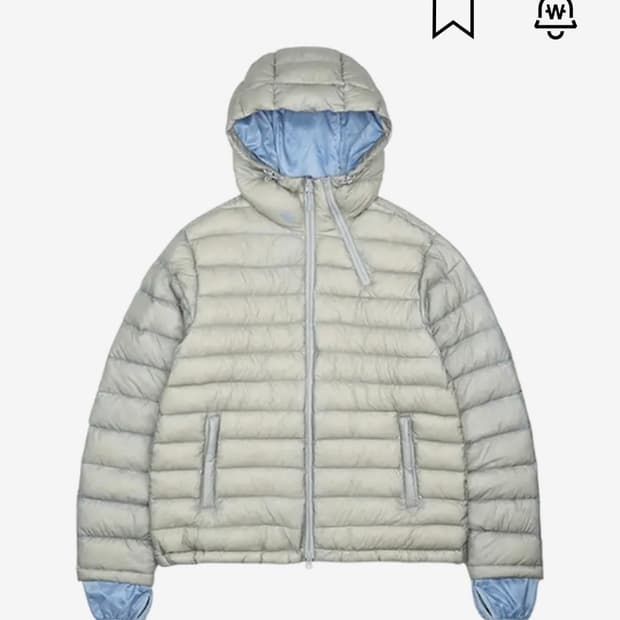 산산기어 서픽스 푸퍼 자켓 그레이 25Fw