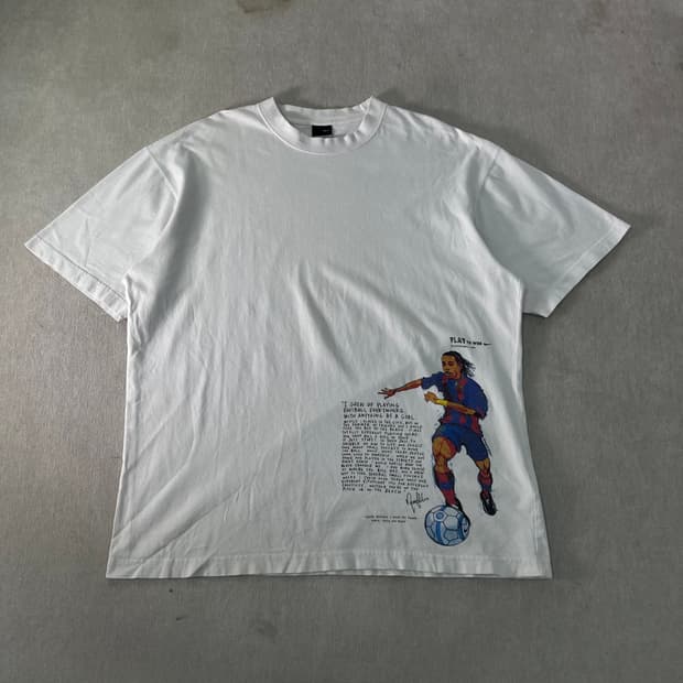 105 나이키 00s 호나우지뉴 반팔 티셔츠