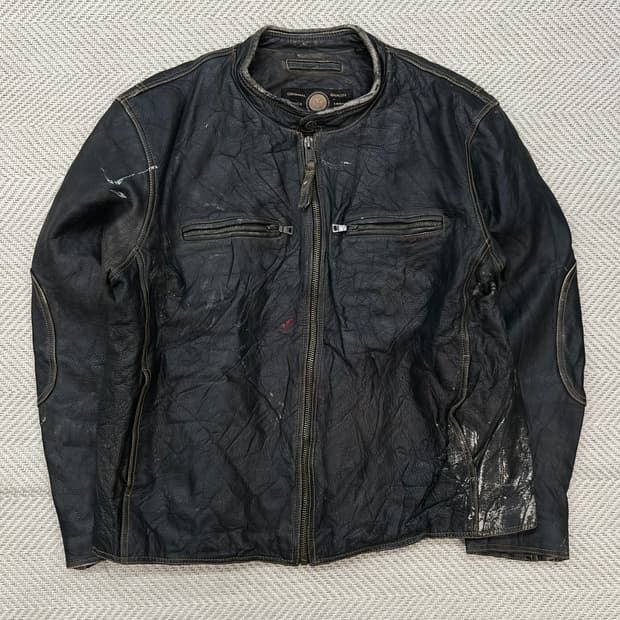 앤드류마크 리얼 하드레더 자켓 r2847