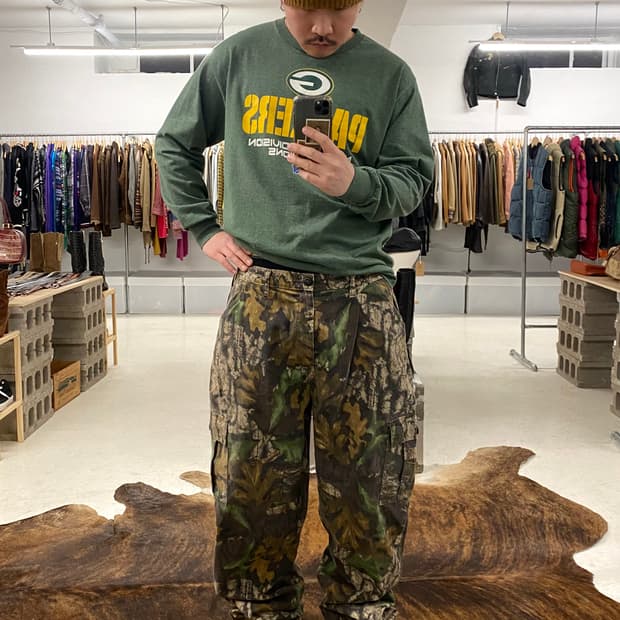 90's JERZEES Outdoors real tree pants