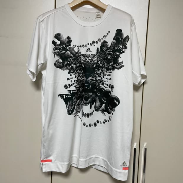 kolor 아디다스 콜라보 반팔 white 티셔츠 M