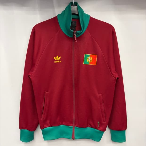 아디다스 포르투갈 국대 버건디 트랙탑 져지 XL