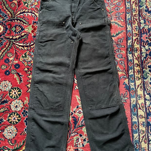 90s Carhartt Double Knee Black 