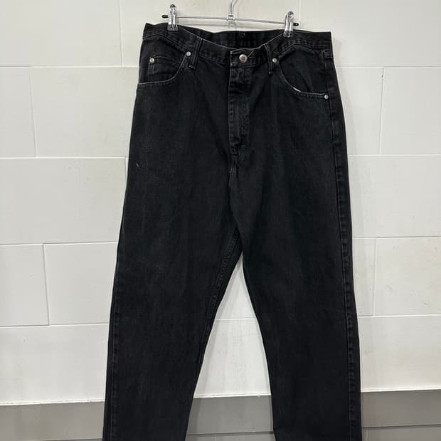 랭글러 블랙 데님팬츠