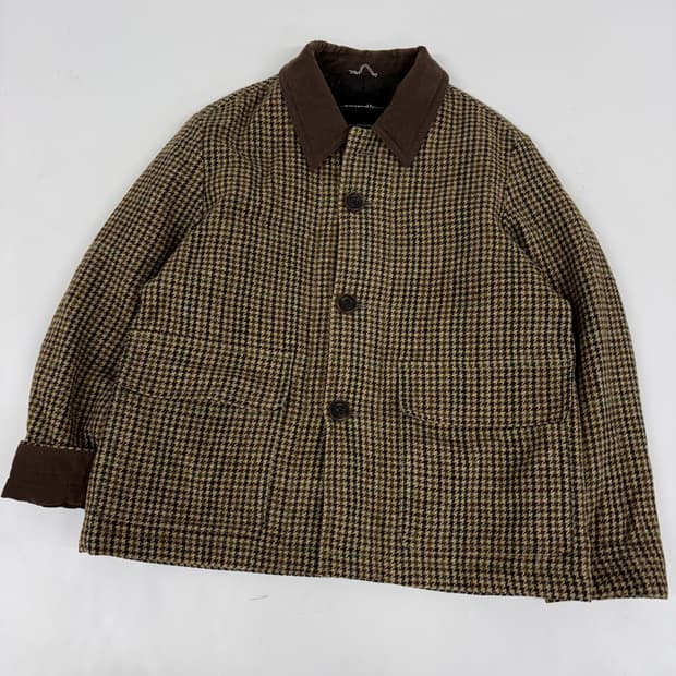 커스텀멜로우 블랙라벨 트위드 워크 자켓