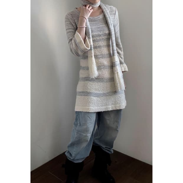 Elle Muffler Dress Set