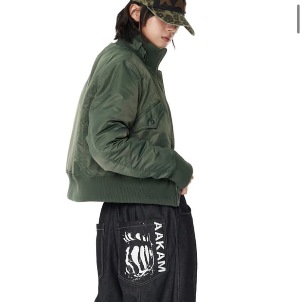 아캄 핀턱 바지