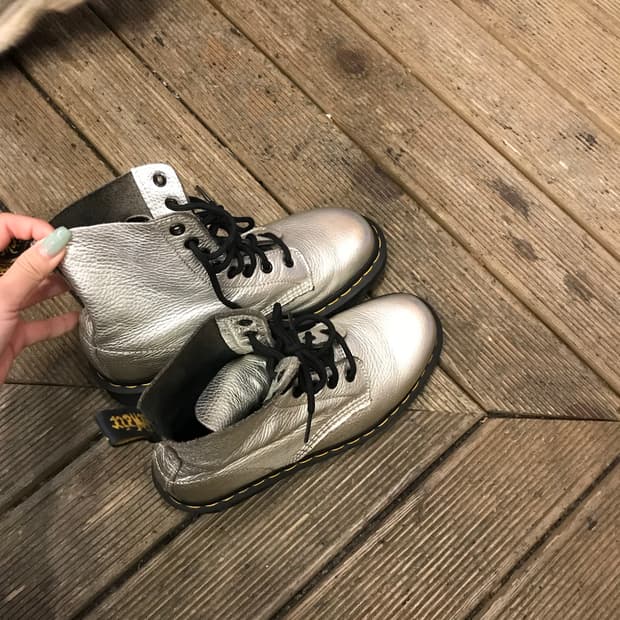 팀버랜드 ST silver 부츠