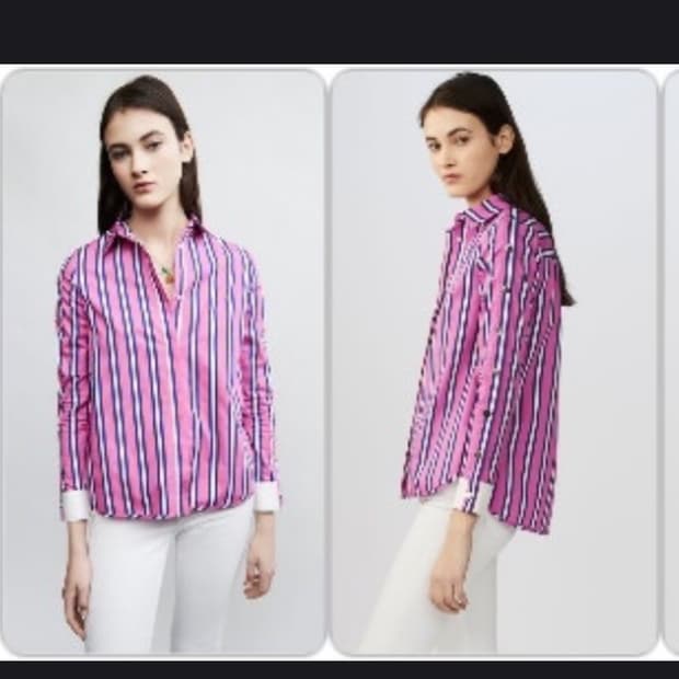 maje 마쥬 버튼 블라우스