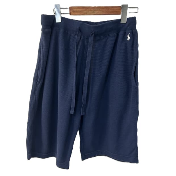 폴로 랄프로렌 와플 니트 코튼 반바지