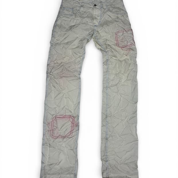 KANGHYUK Airbag Patchwork Pants