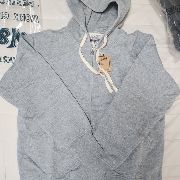 브론슨 (논스탁) 후드집업 그레이 새상품